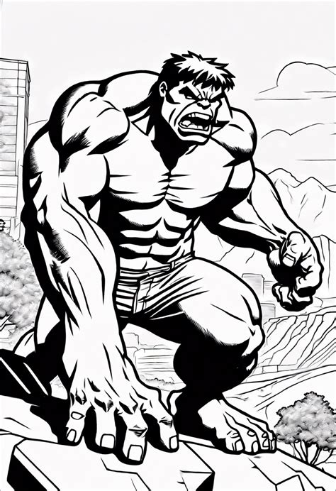 2 The Hulk Coloring Pages ColorBliss Art