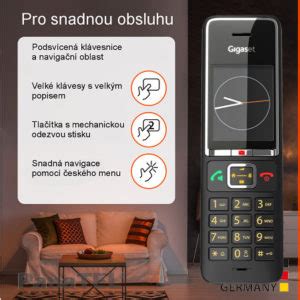 Gigaset Comfort 550 Bezdrátový telefon pevná linka