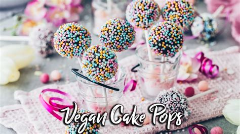 Vegane Cake Pops ♡ Kuchen Am Stiel ♡ Einfaches Rezept Cakesicles