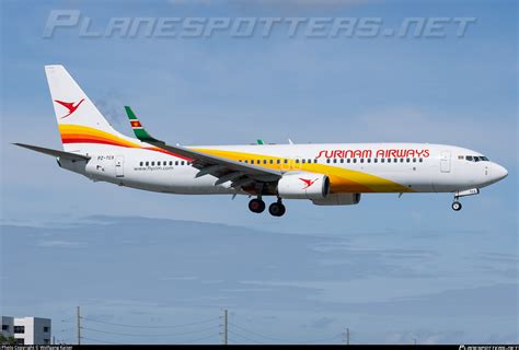 Pz Tcx Surinam Airways Boeing Q Wl Photo By Wolfgang Kaiser Id