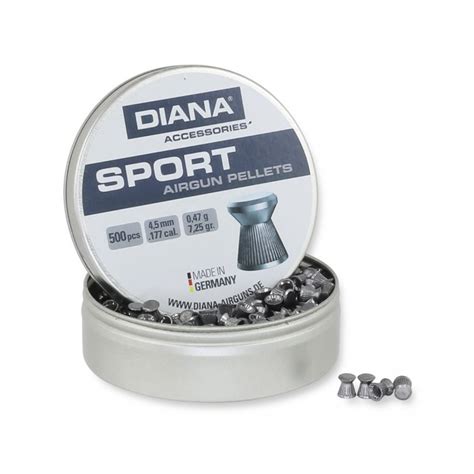 Diana Sport Flachkopf Diabolos Im Kaliber Mm St Ck In Der