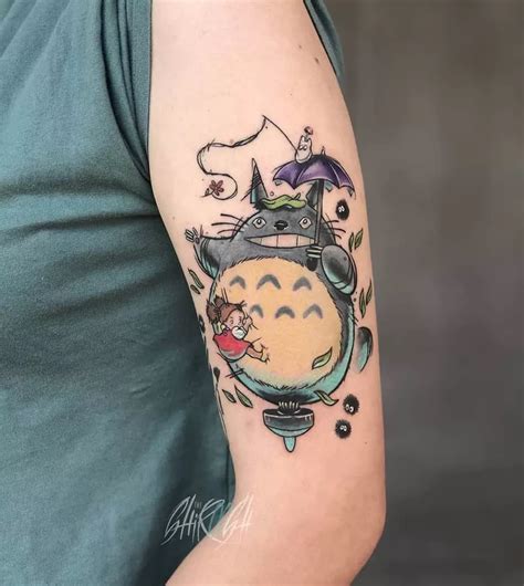 Top Des Meilleures Id Es De Tatouage Totoro Guide D Inspiration