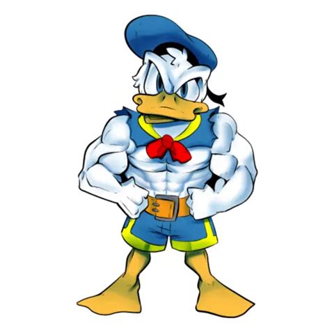 Muscular Donald Duck Disney DonaldDuck BuffDuck JackedDuck Buff