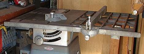 Craftsman Inch Table Saw Model