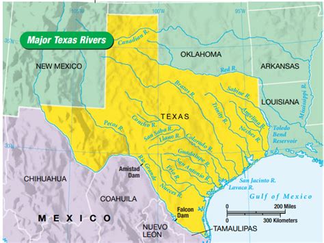 geography blog rivers  texas
