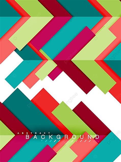 Background Bentuk Geometris Abstrak Warna Warni Penutup Presentasi