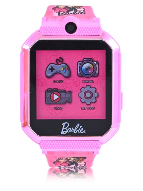 Mattel Barbie Childrens Itime Unisex Touchscreen Smart Watch With