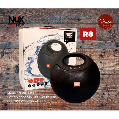 Jual Speaker Bluetooth Nixnox R Fullbass Shopee Indonesia