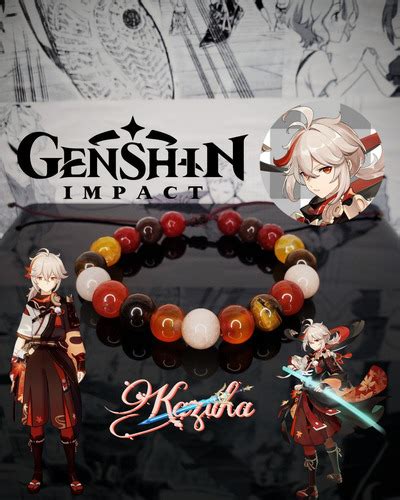 Pulseras Inspiradas En Personajes De Genshin Impact Mercadolibre