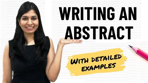 How To Write An Abstract Part 2 Abstract Writing With Examples