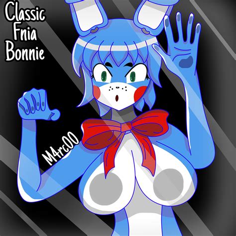 Fnia Classic Bonnie By M4rc00 On Deviantart