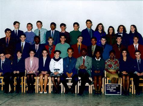 Photo de classe CAP BEP 1993 de 1993 Lycee Des Métiers De L hôtellerie