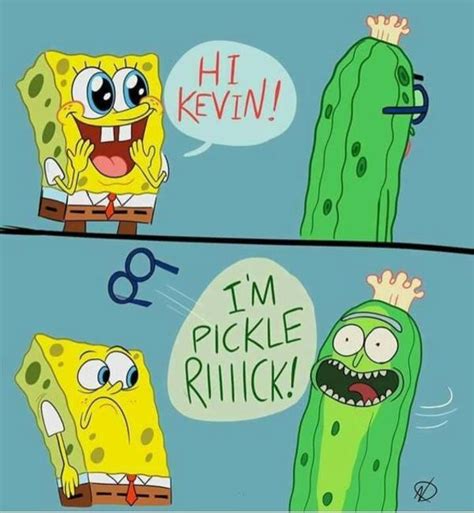 Pickle Rick as Kevin | Pickle Rick | Know Your Meme