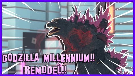 GODZILLA MILLENNIUM REMODEL SHOWCASE Kaiju Universe YouTube