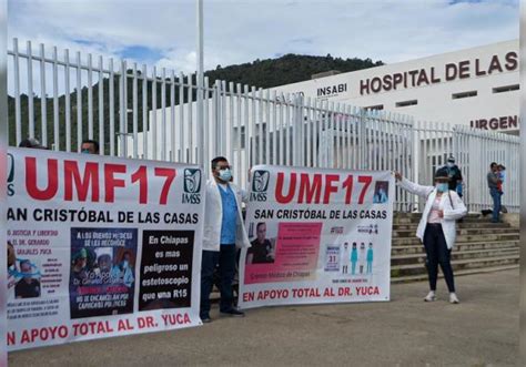 Trabajadores de la salud marchan en México para exigir libertad de