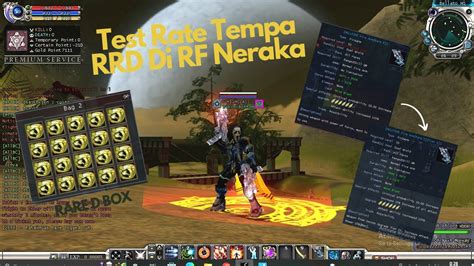 TEMPA RARE D 6 UPGRADE KE GRADE V DI RF NERAKA KERAS BRO YouTube