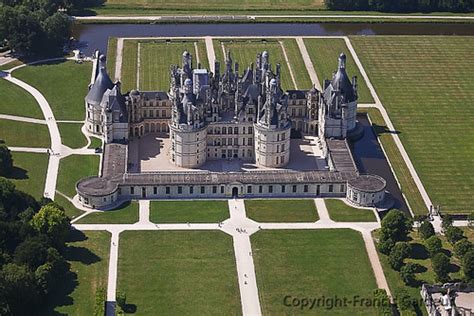 Images and Places, Pictures and Info: chateau de chambord aerial