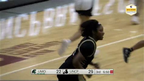 Highlights Uncp Wbb Shuts Down Umo In A Defensive Clinic Youtube