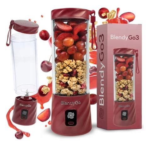 Oryginalny BLENDER BlendyGo 3 Bezprzewodowy USB NAJNOWSZA Wersja