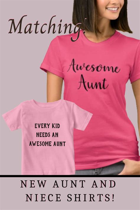 Matching Aunt Niece Shirts Aunt And Niece Shirts Niece Shirts