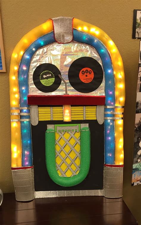 Diy Jukebox For 50s Theme Parties