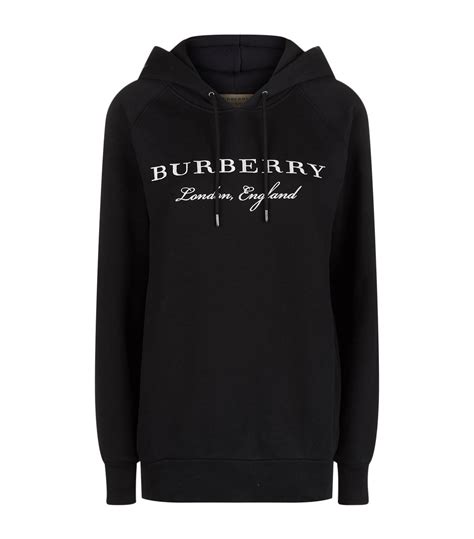 Embroidered Logo Hoodie Hoodies Clothes Design Burberry