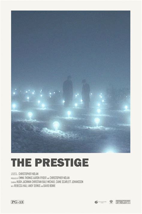 Andrew Sebastian Kwan — The Prestige alternative movie poster | Alternative movie posters, Movie ...