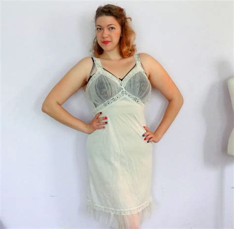 12 Beautiful Vintage Slips From Etsy The Lingerie Addict