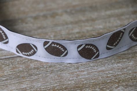 White Football Headband Non Slip Headband Headbands for | Etsy