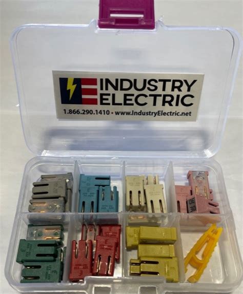 Mcase Slotted Fuse Assortment Kit Pc Industry Electric