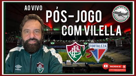 Pós jogo Fluminense x Fortaleza ao vivo YouTube