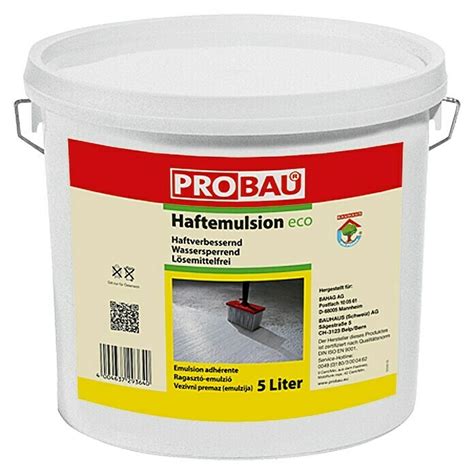 Probau Eco Haftemulsion L L Semittelfrei Gebrauchsfertig Bauhaus