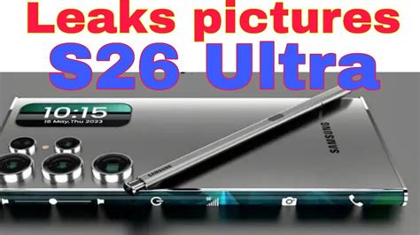 Samsung Galaxy S26 Ultra Leakes Pictures Leakes Function Features Camra 200mp Youtube