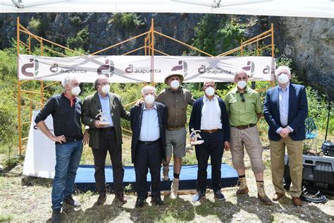 Yves Coppens Juan Vicente Herrera y Ángel Olivares Premios Evolución