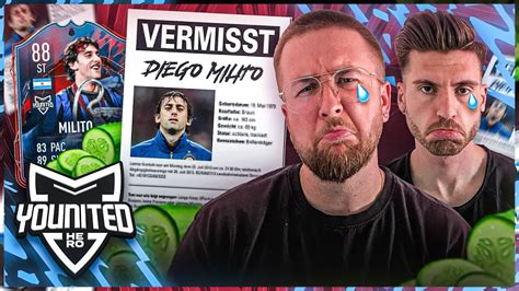 Milito SPURLOS VERSCHWUNDEN YOUnited HERO 4 FIFA 22 YouTube