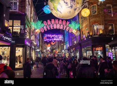 Carnaby Street S Christmas Lights Installation Carnaby Celebrates Is