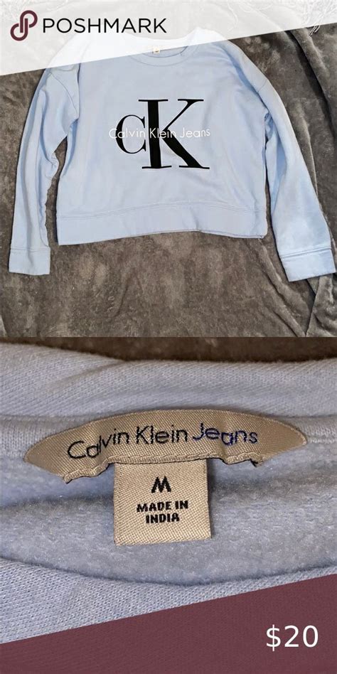 Calvin Klein Jeans Monogram Crewneck Monogrammed Crewneck Calvin