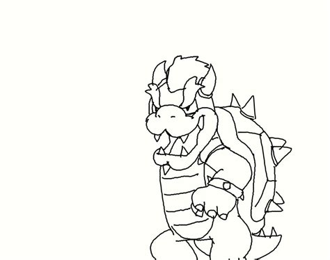 How I Draw Bowser By Sonicfan12334 On Deviantart