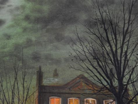 Walter Linsley Meegan By Moonlight Th Century Oil Painting Of