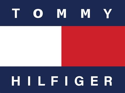 Tommy Hilfiger Logo Symbol Red And Blue Clothes Design Icon Abstract ...