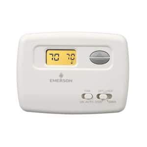 Honeywell Home Horizontal Non Programmable Thermostat Rth B The