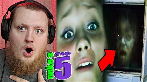 10 Scary Ghost Videos Nukes Top 5 Reaction Youtube