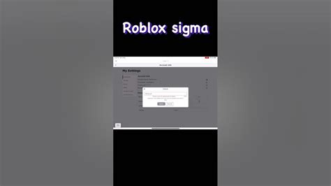 Roblox Sigma Youtube