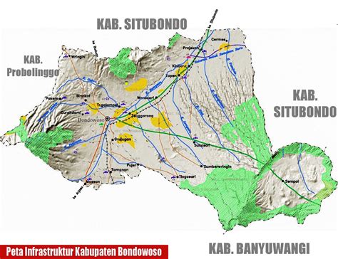 Peta Kabupaten Bondowoso Jawa Timur Sejarah Nasional Dan Dunia