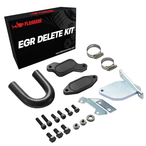 2007 5 2010 6 6l Chevy Gmc Lmm Duramax Diesel Egr Valve Cooler Delete Kit Ordinary Flashark