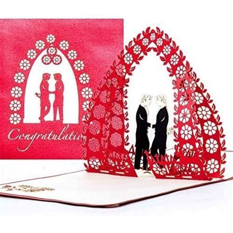 Carte De Mariage D Mr Mr Congratulations Cards For Gay Wedding Carte De Mariage Pop Up De