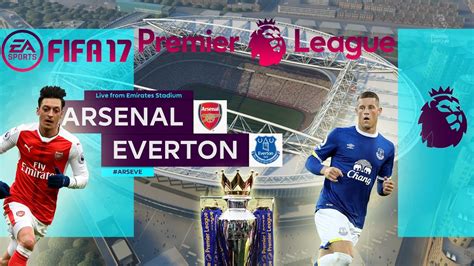 FIFA 17 Arsenal Vs Everton Premier League 2017 Week 38