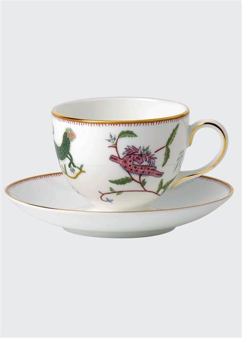 Wedgwood Mythical Creatures Teacup Saucer Set Editorialist