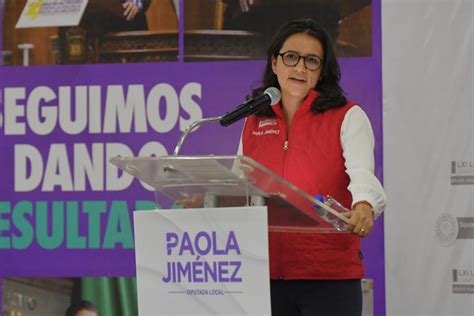 Rinde Paola Jim Nez Su Primer Informe Diario Xponencial Mx