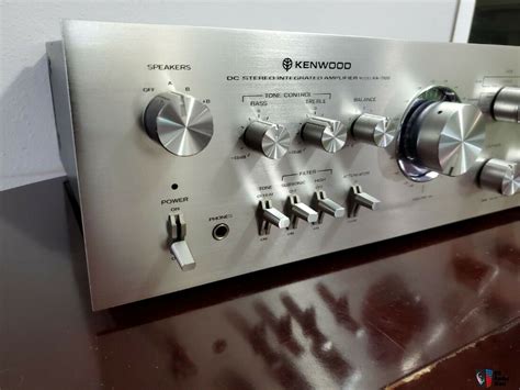 Vintage Kenwood KA 7100 Integrated STEREO Amplifier SILVER PRO RESTORED